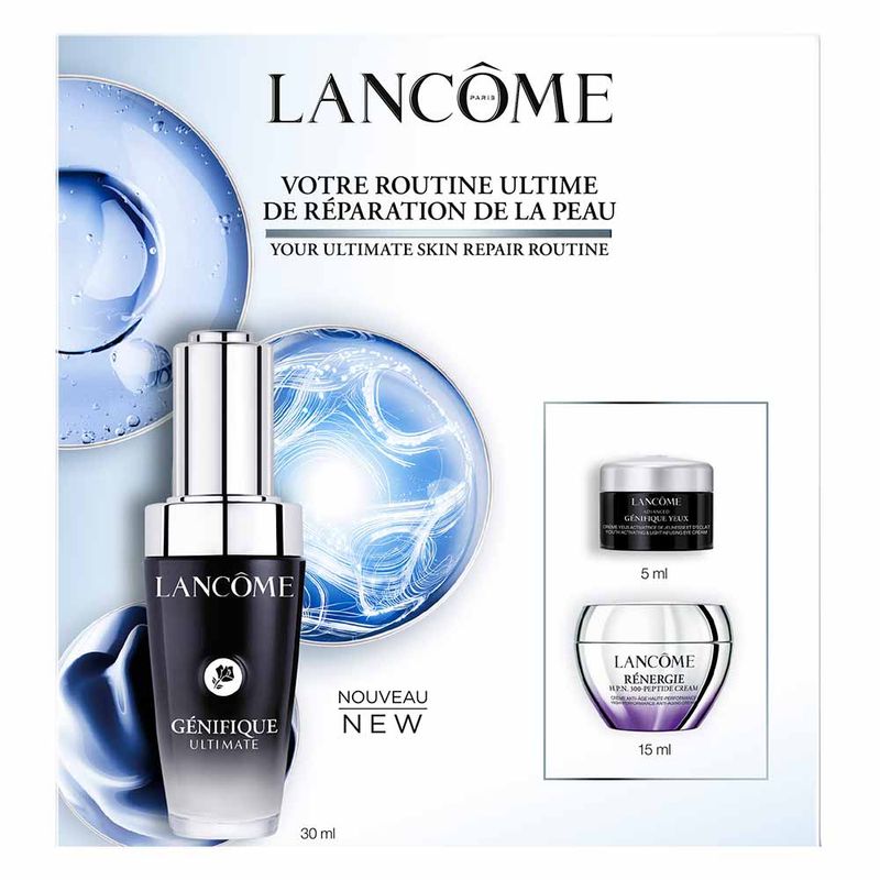 Kit Lancôme Rotina Génifique Ultimate - Reparação Anti-Idade